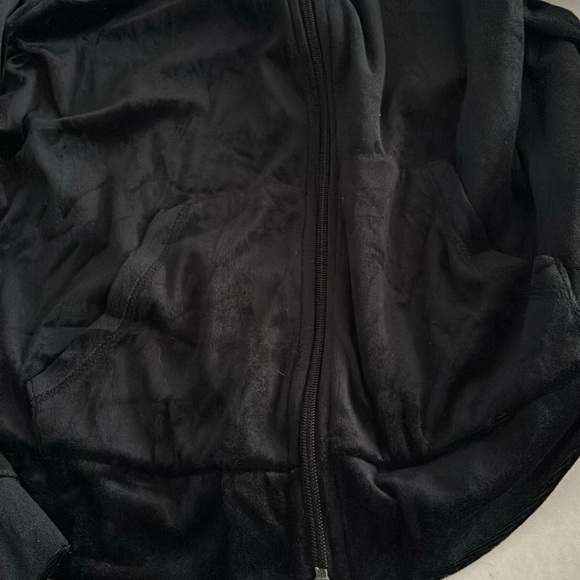 Black Velour oversized sweatshirt Sz XXL - Picture 12 of 13